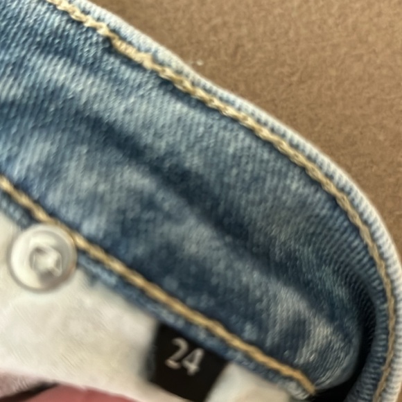 7 FOR ALL MANKIND NWOT Roxanne Ankle Jeans in Bailly - size 24 - Picture 5 of 16